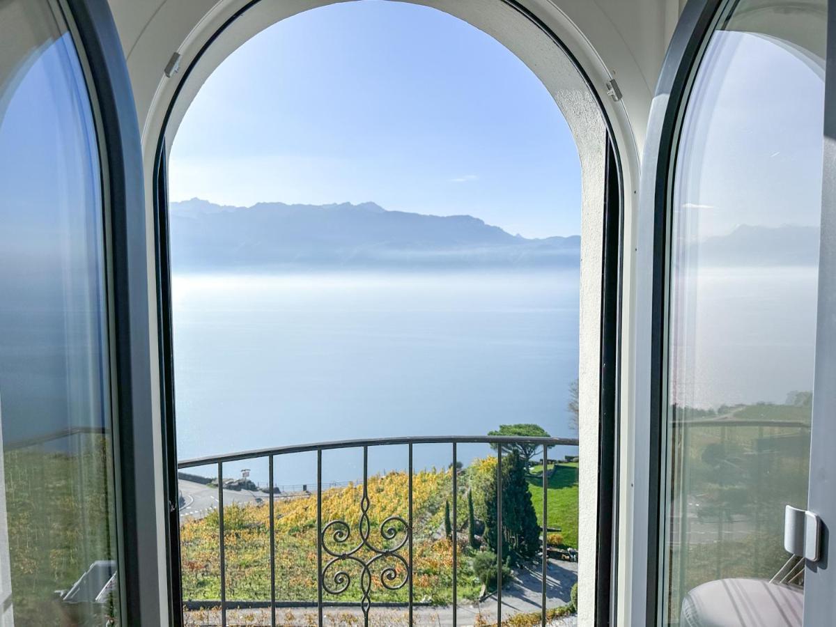 Room With 360° View Overlooking Lake Geneva And Alps Puidoux Dış mekan fotoğraf