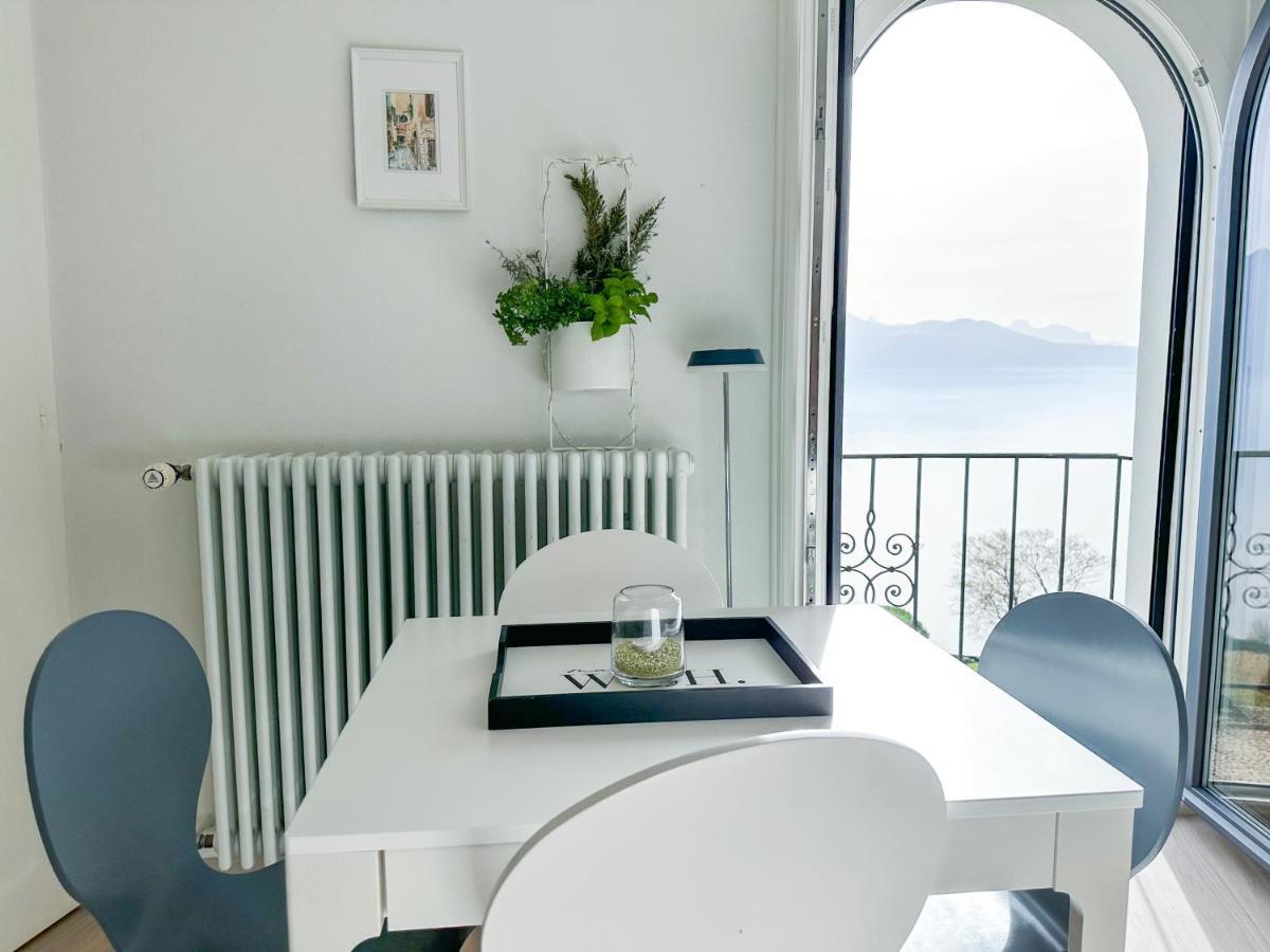 Room With 360° View Overlooking Lake Geneva And Alps Puidoux Dış mekan fotoğraf