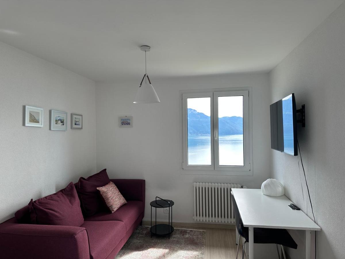 Room With 360° View Overlooking Lake Geneva And Alps Puidoux Dış mekan fotoğraf